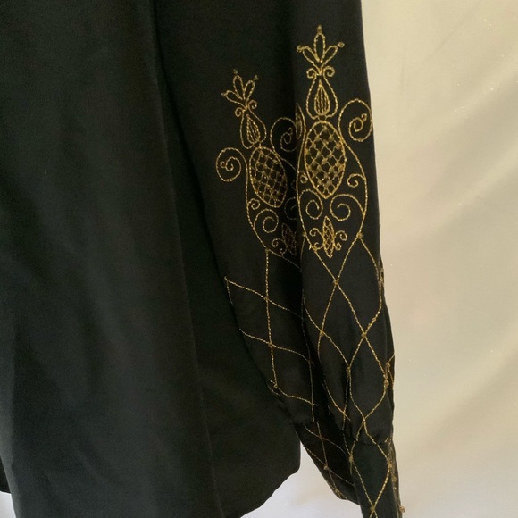 Silk Assets by Diane Von Furstenberg Silk Top Sml - Picture 4 of 5